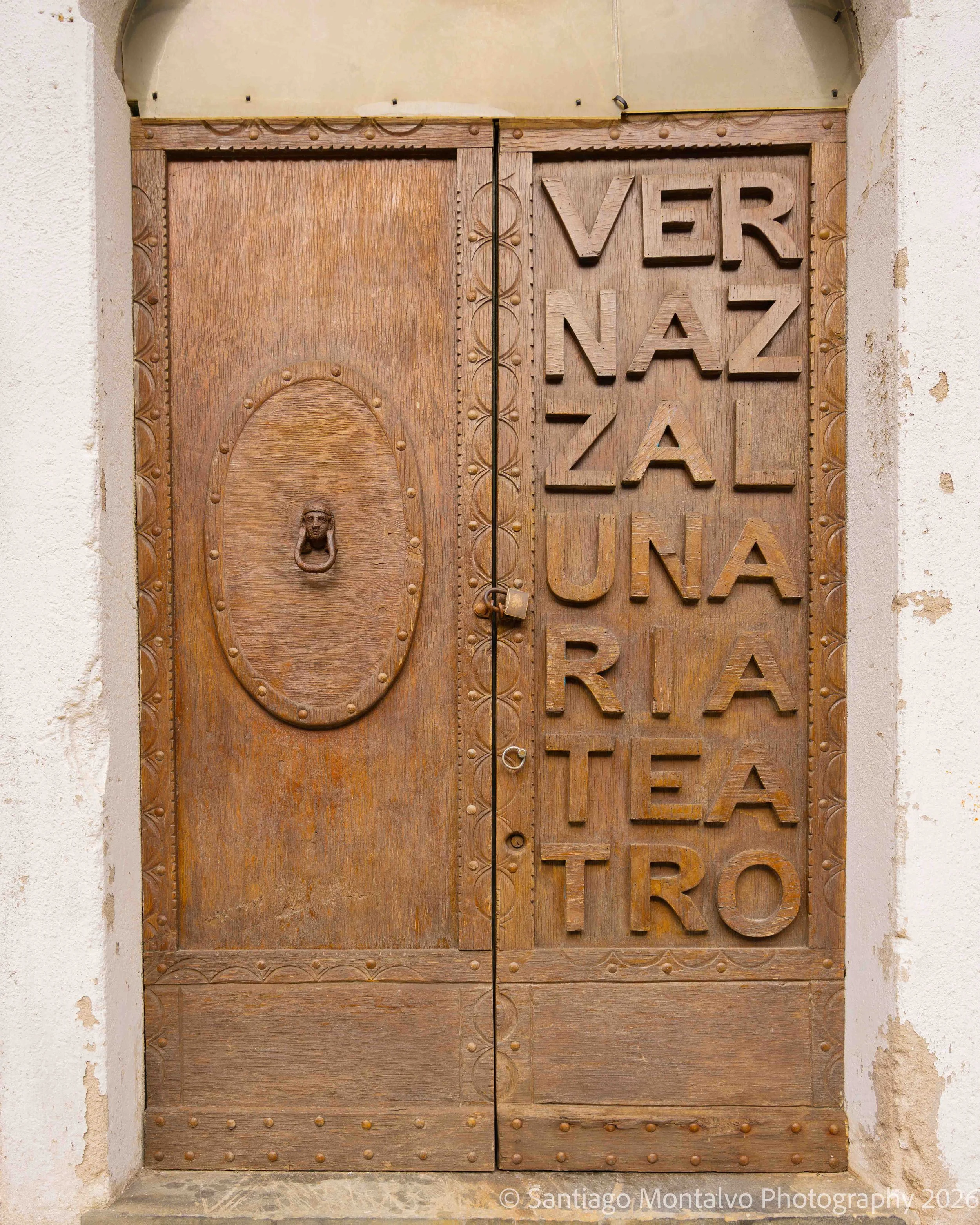 Stories in the Wood — Cinque Terre, Italy. A weathered wooden door carries the character of years gone by.