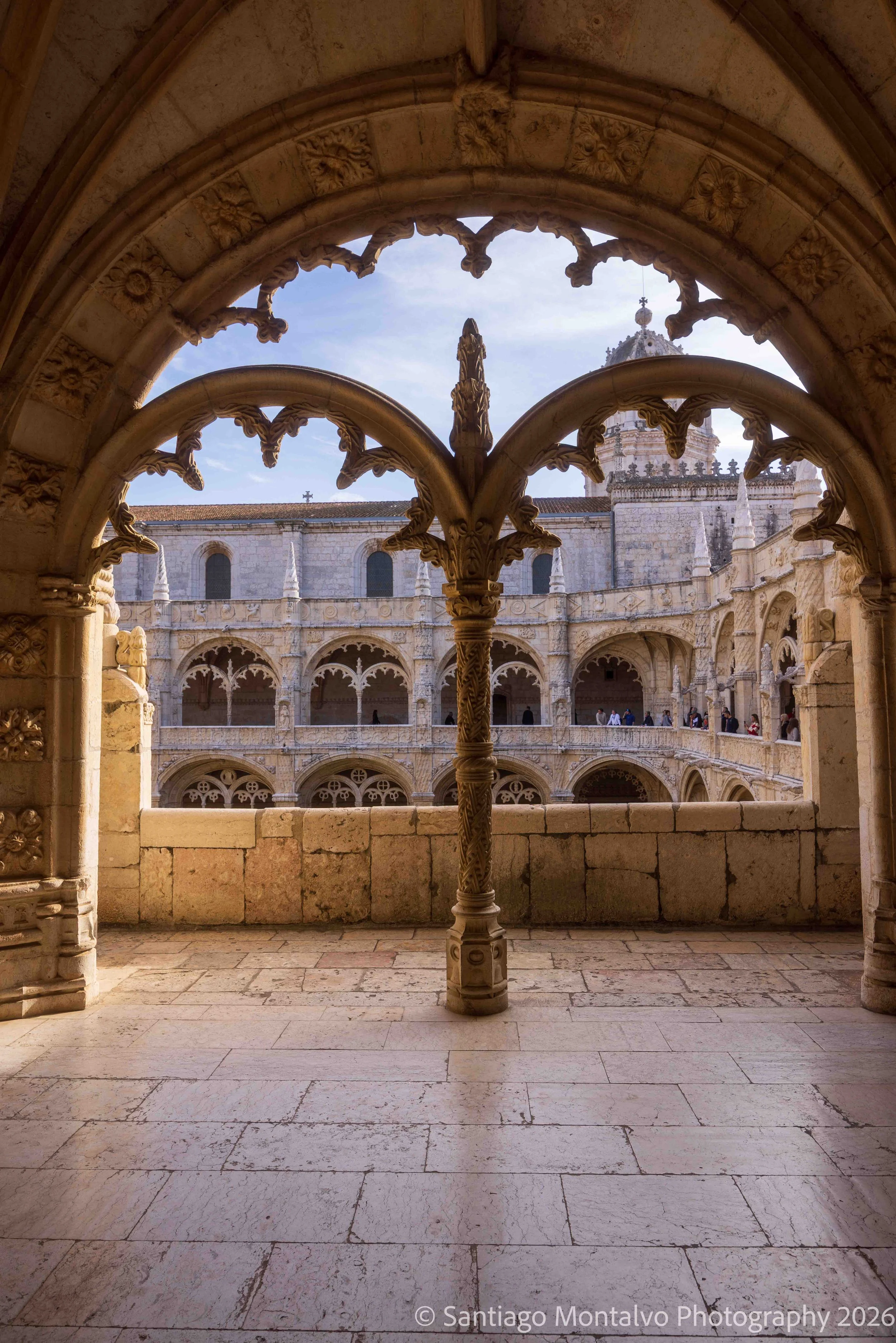 Through the Arch — Lisbon, Portugal. A historic archway frames a moment of architectural stillness.