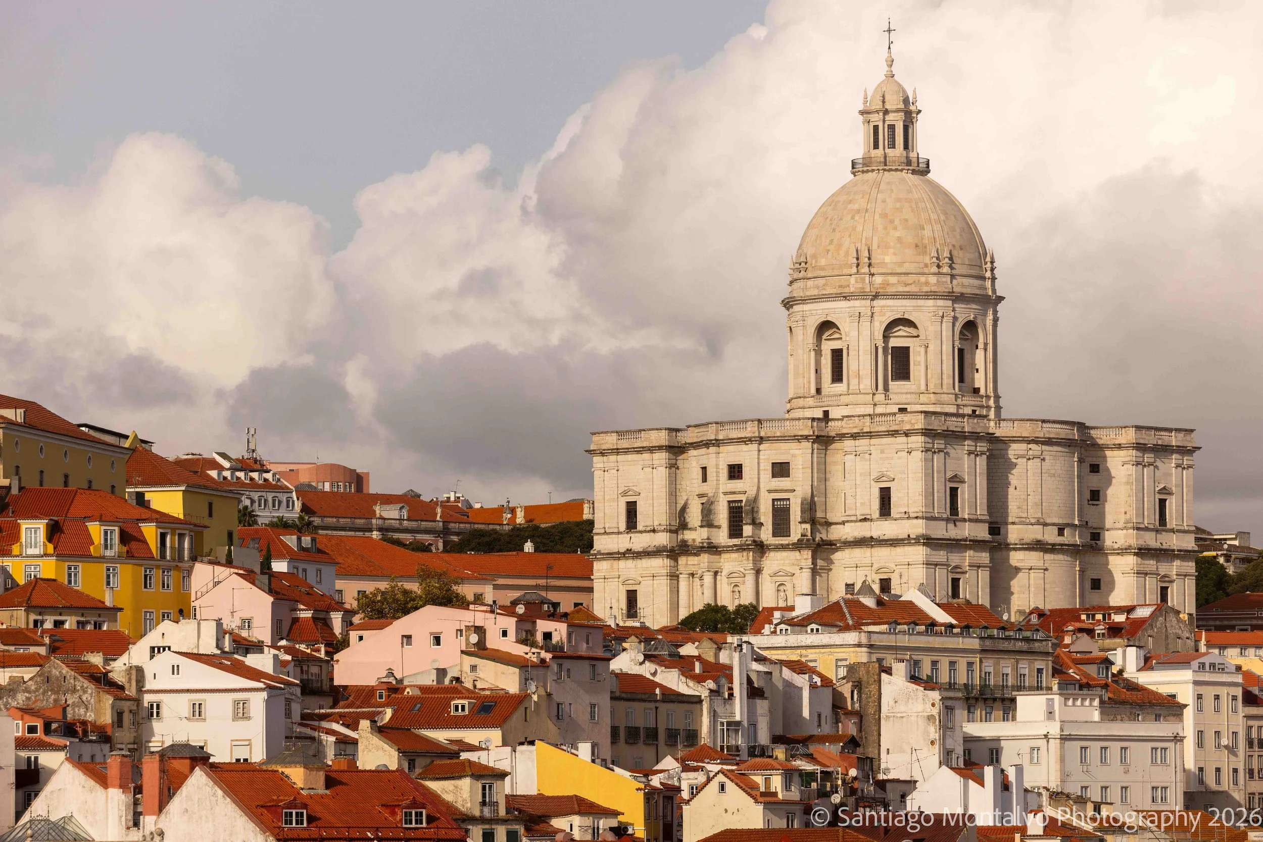 Beneath the Dome — Lisbon, Portugal. The graceful curves and decorative details of historic architecture reveal the city's enduring elegance.