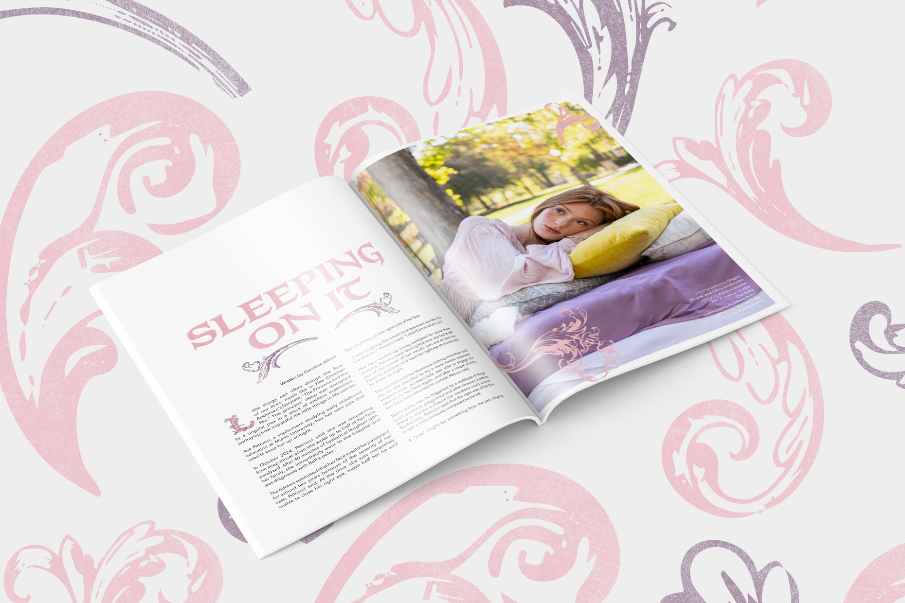 Sleeping On It Layout Design
