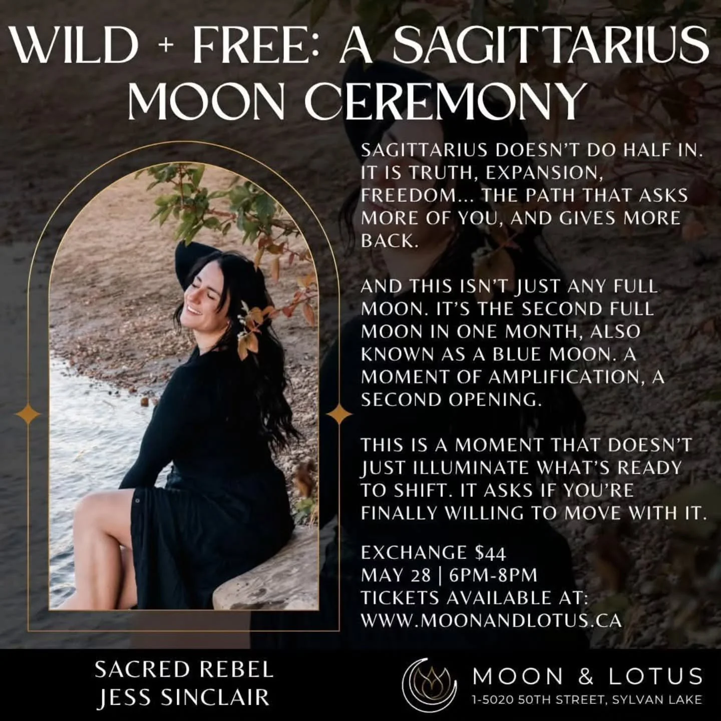 There&rsquo;s a difference between sensing your truth and actually living it. This Sagittarius Full Moon is about the moment that line gets crossed. ✨️

Sagittarius doesn&rsquo;t do half in. It is truth, expansion, freedom... the path that asks more 