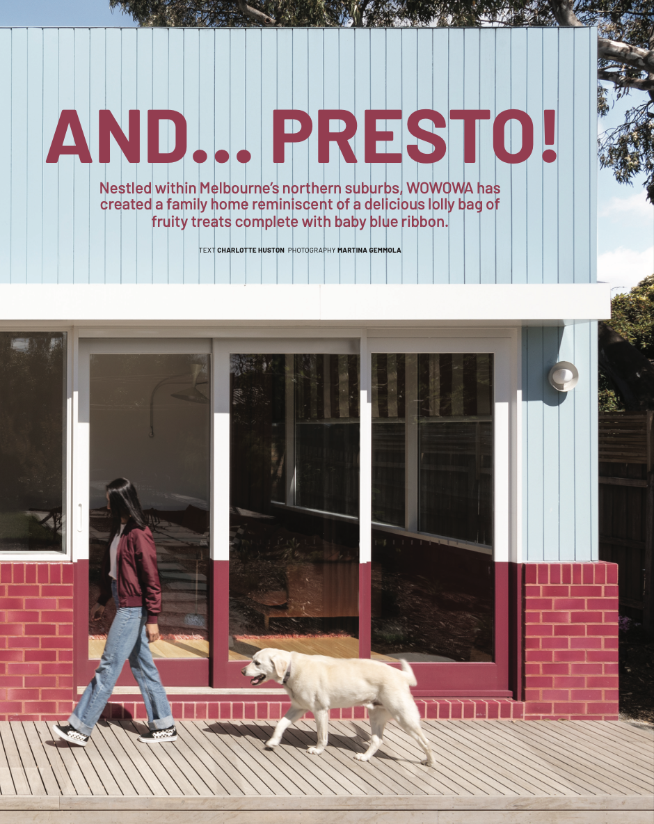 WOWOWA celebrates the ‘extraordinary ordinary’ in family home