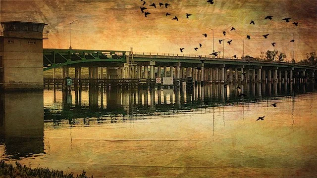 Susan Hillyard, Bay Farm Island Bridge #8