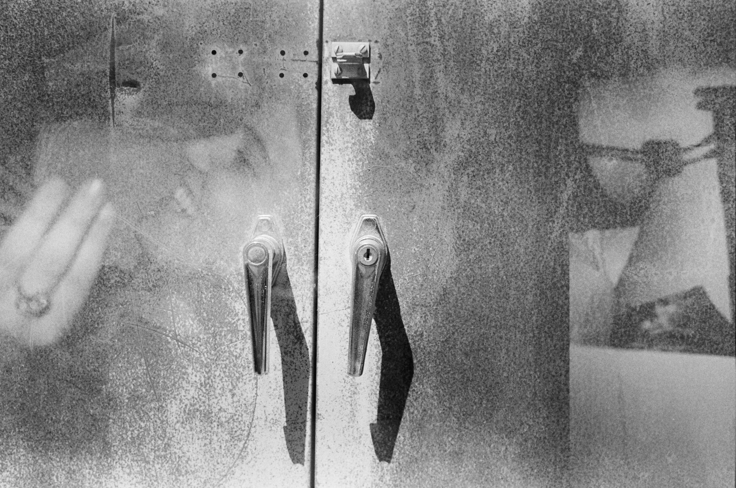 Ken Banks, Mystery Woman, Leica M4, Kodak Tri-X Expired