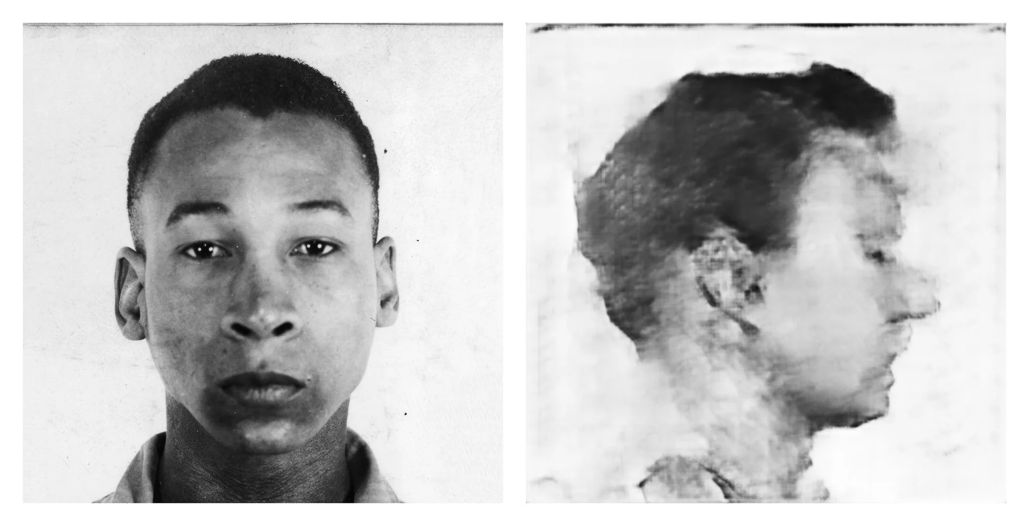 Adam Chin,
Mugshot #67, 2019,
Gelatin silver print
