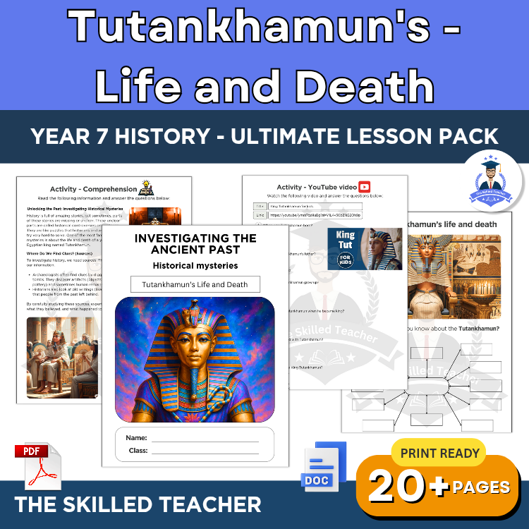 Artificial Intelligence (AI) and ChatGPT in Education -  Lesson Pack. PDF + GDOC