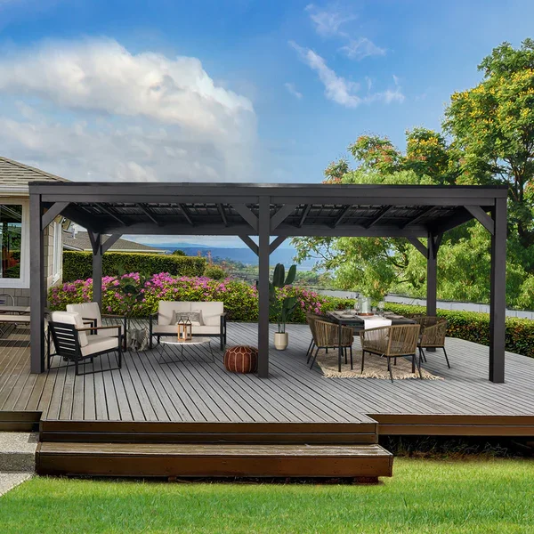 20x9.5 Stonebridge Gazebo/Carport