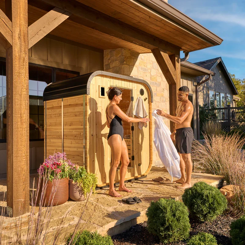 Lennon Outdoor Cube Sauna – 2-4 Person