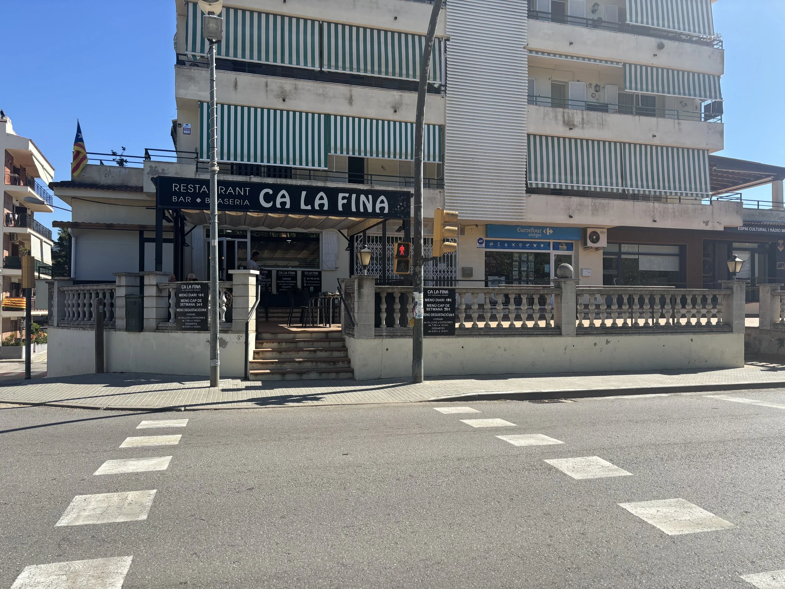 Ca La Fina Restaurant  8 minute walk