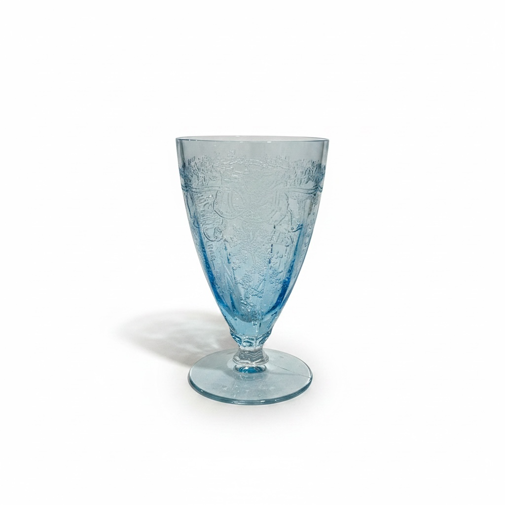 Fostoria June Blue Azure Parfait Glass