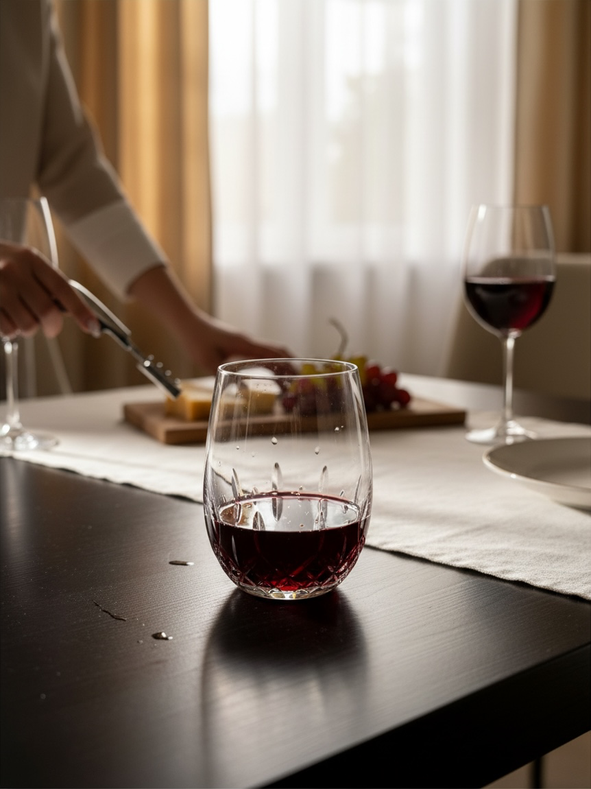 Waterford Lismore Essence Stemless Red Wine Glass