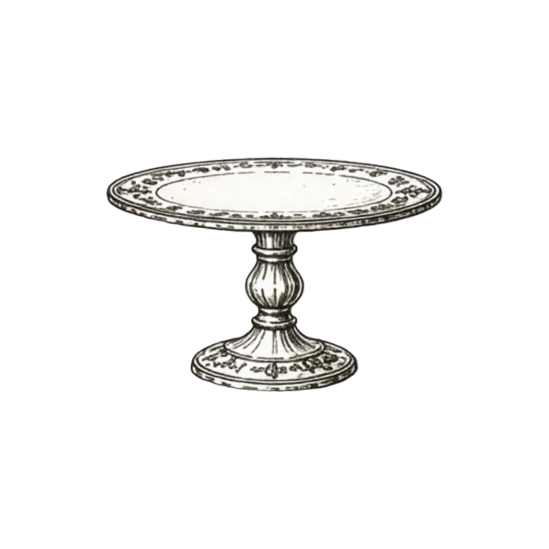 The Vintage Tableware Company Cake Stand Icon