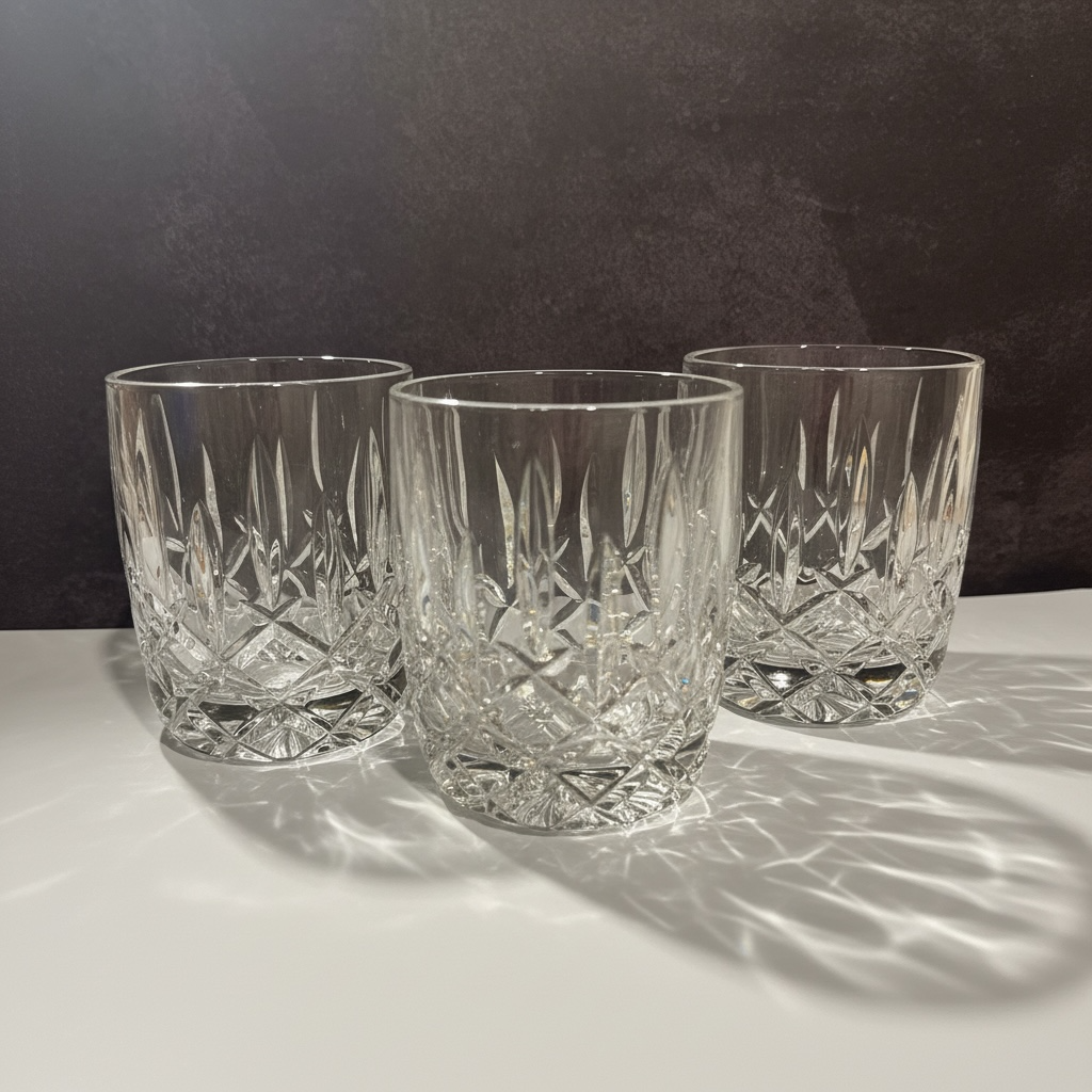 Lady Ann Vintage Double Old Fashioned Glass by Gorham