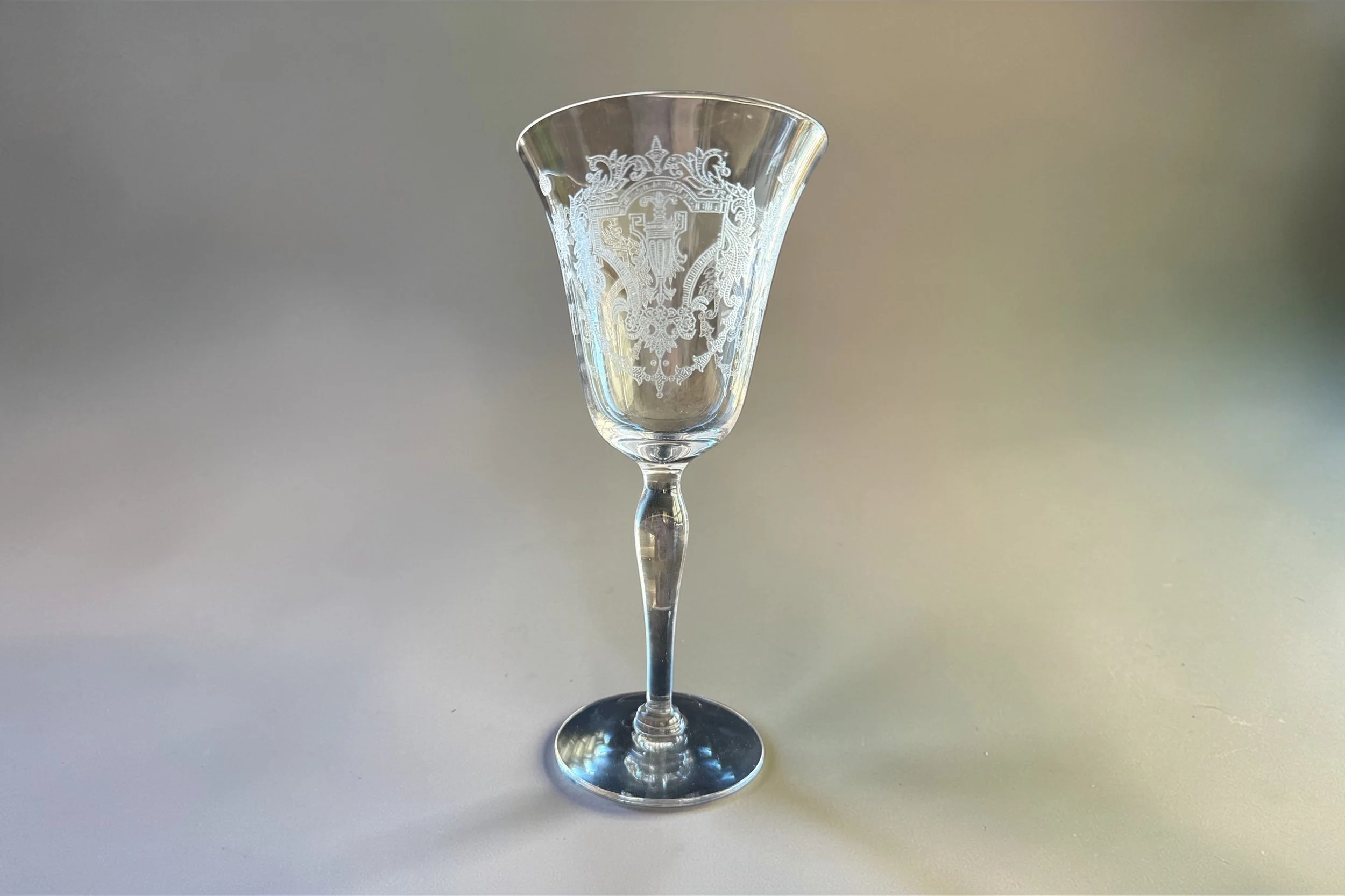 Vintage Virginia by Morgantown Water Goblet