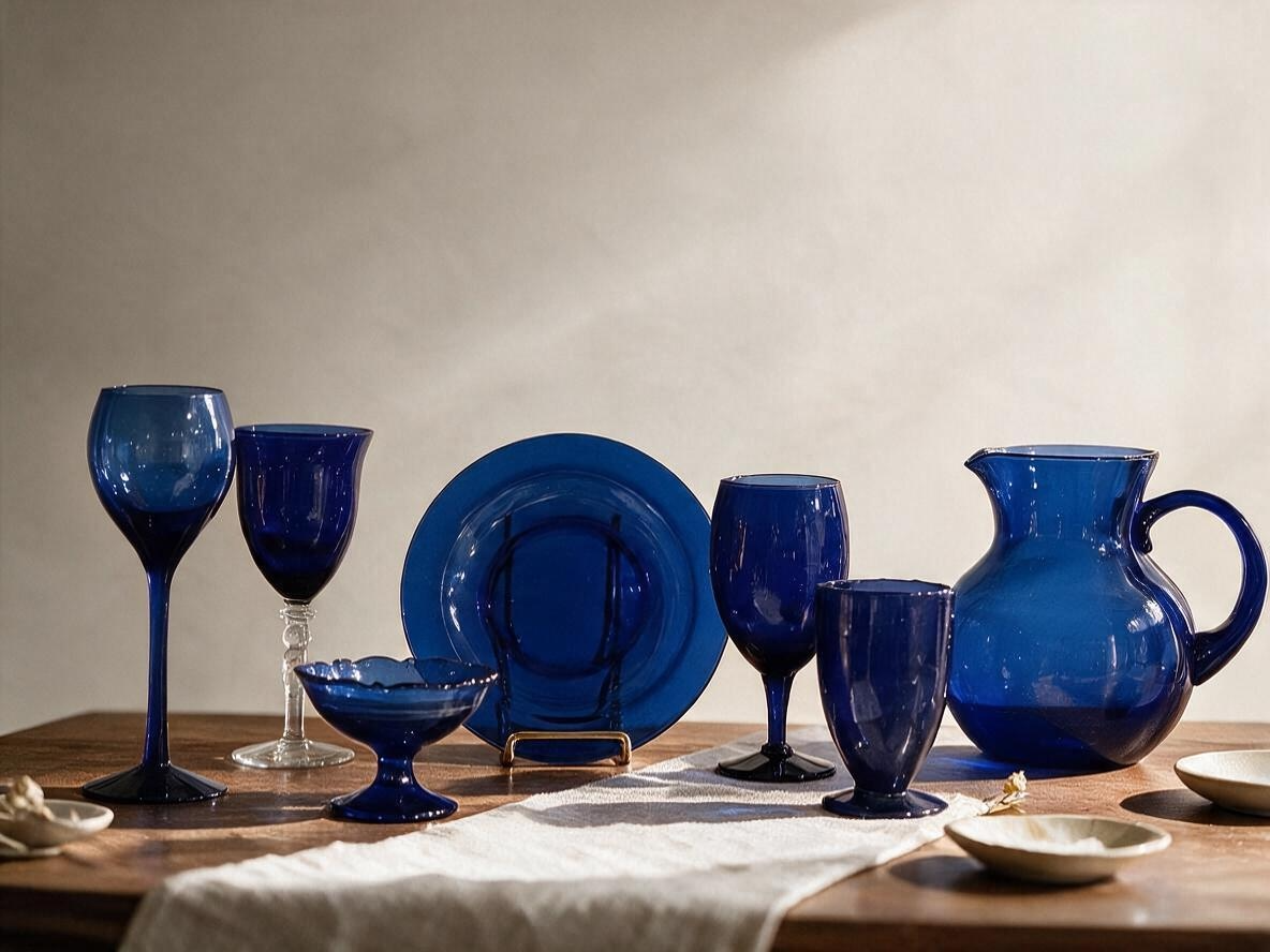 Cobalt Blue Glassware