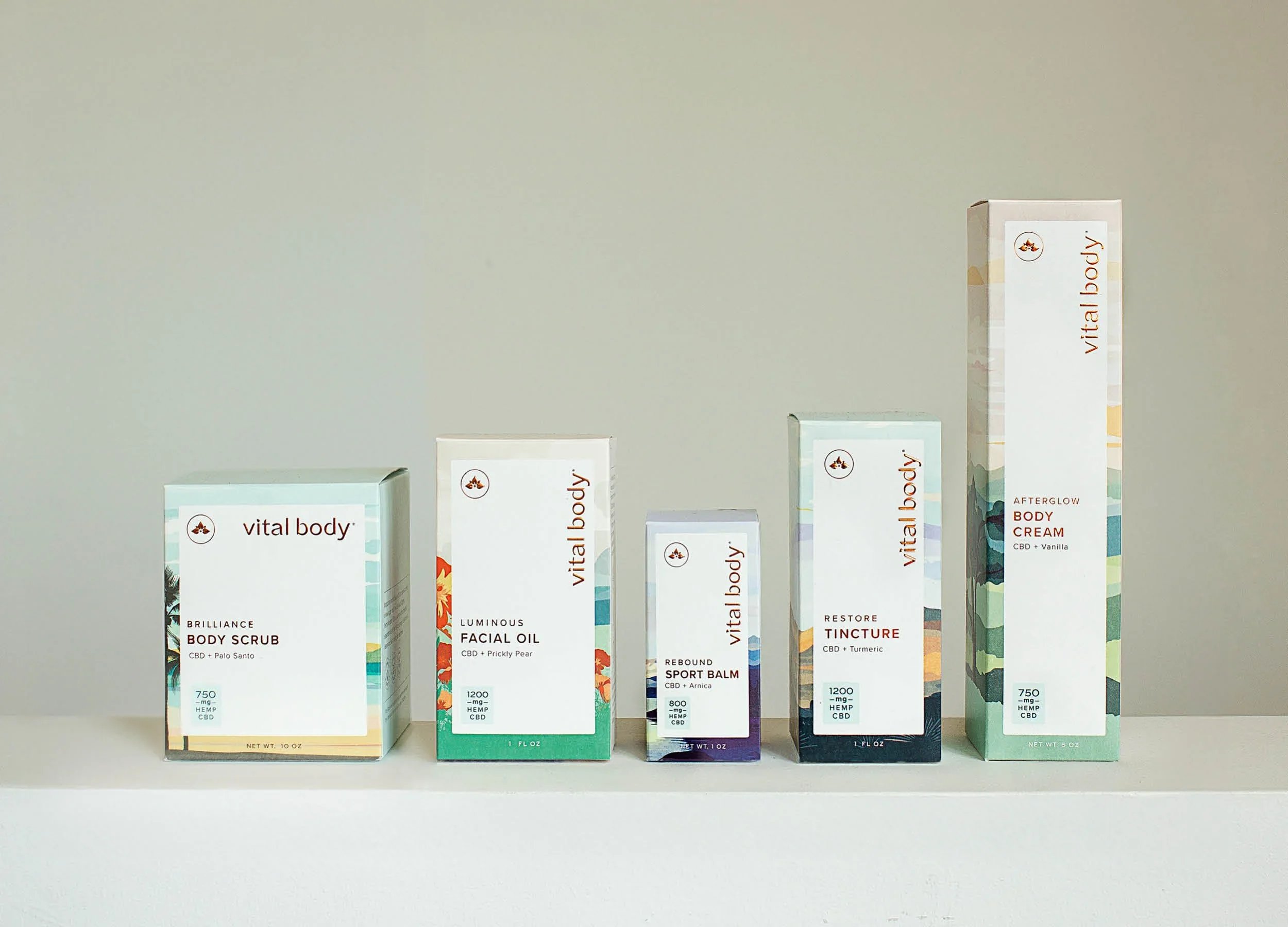 Vital Body: Packaging Design &amp; Brand Refresh