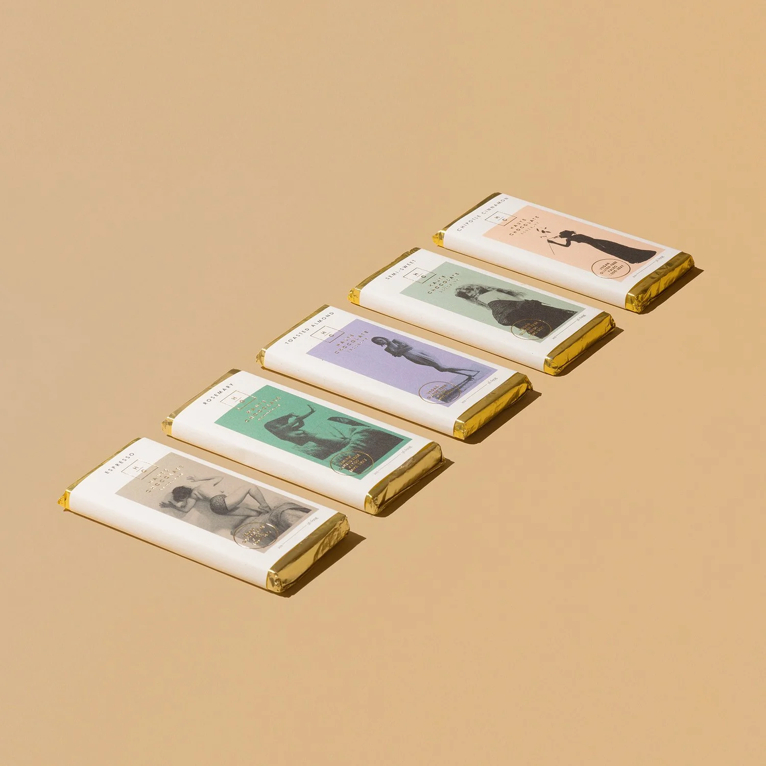 Haute Chocolate: Logo &amp; Packaging Design