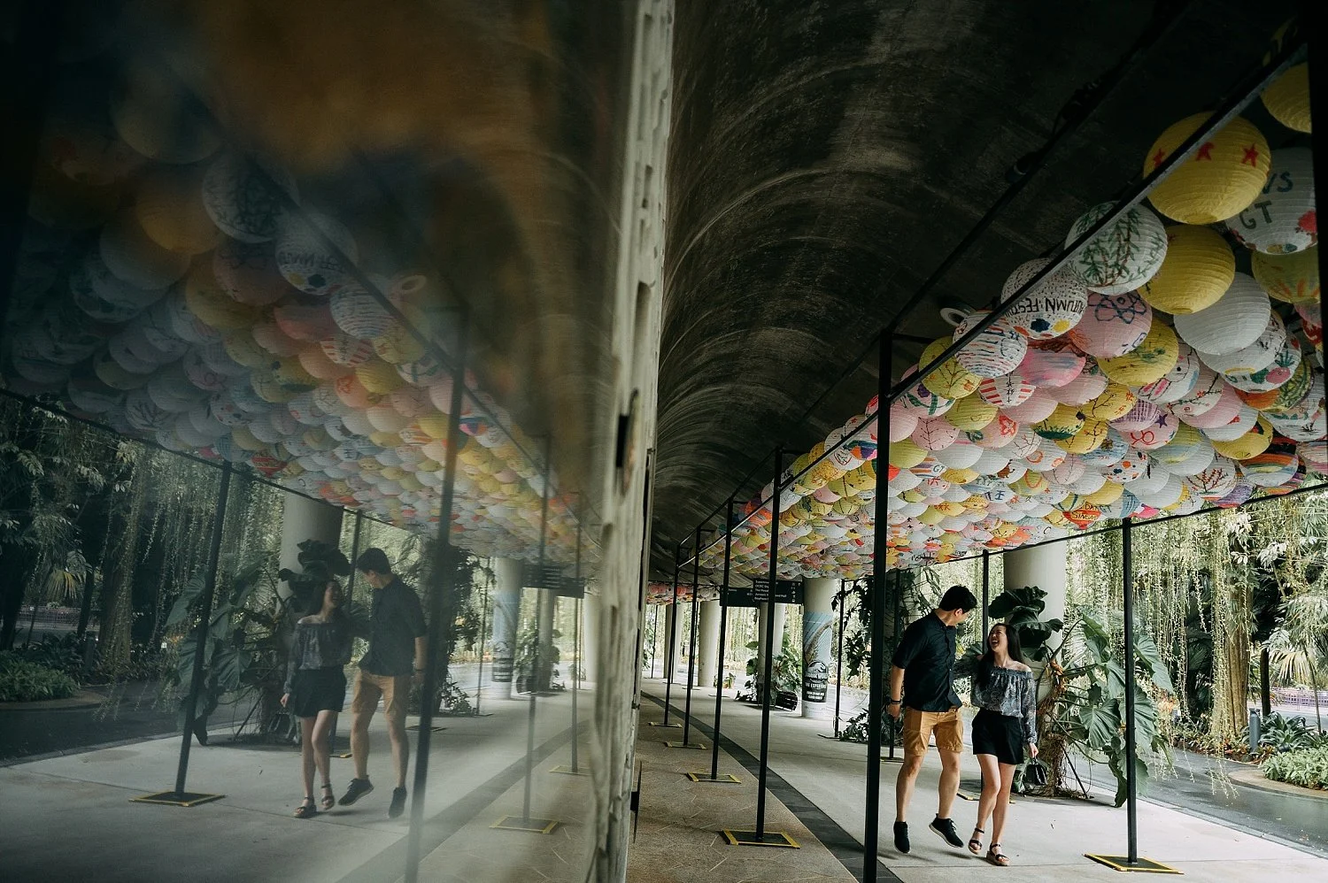 Proposal in Gardens by the Bay Singapore