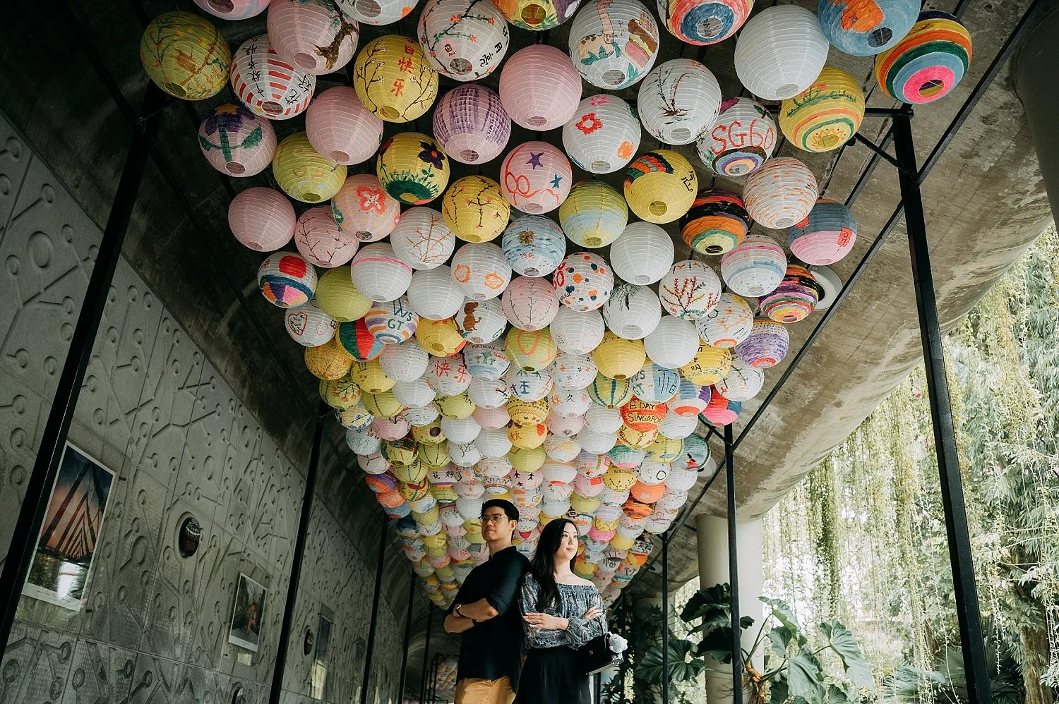 Proposal in Gardens by the Bay Singapore