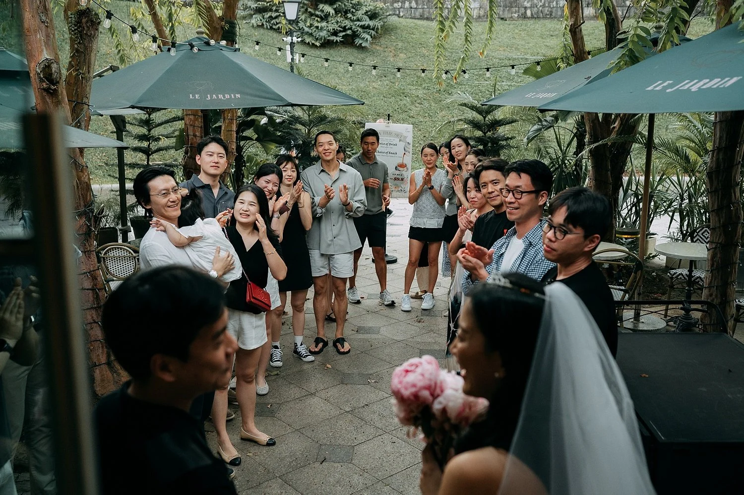 Surprise engagement dinner