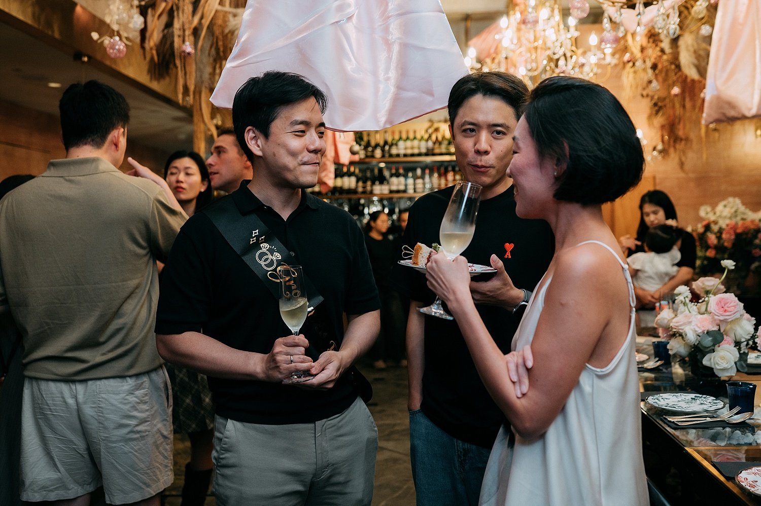 surprise engagement dinner