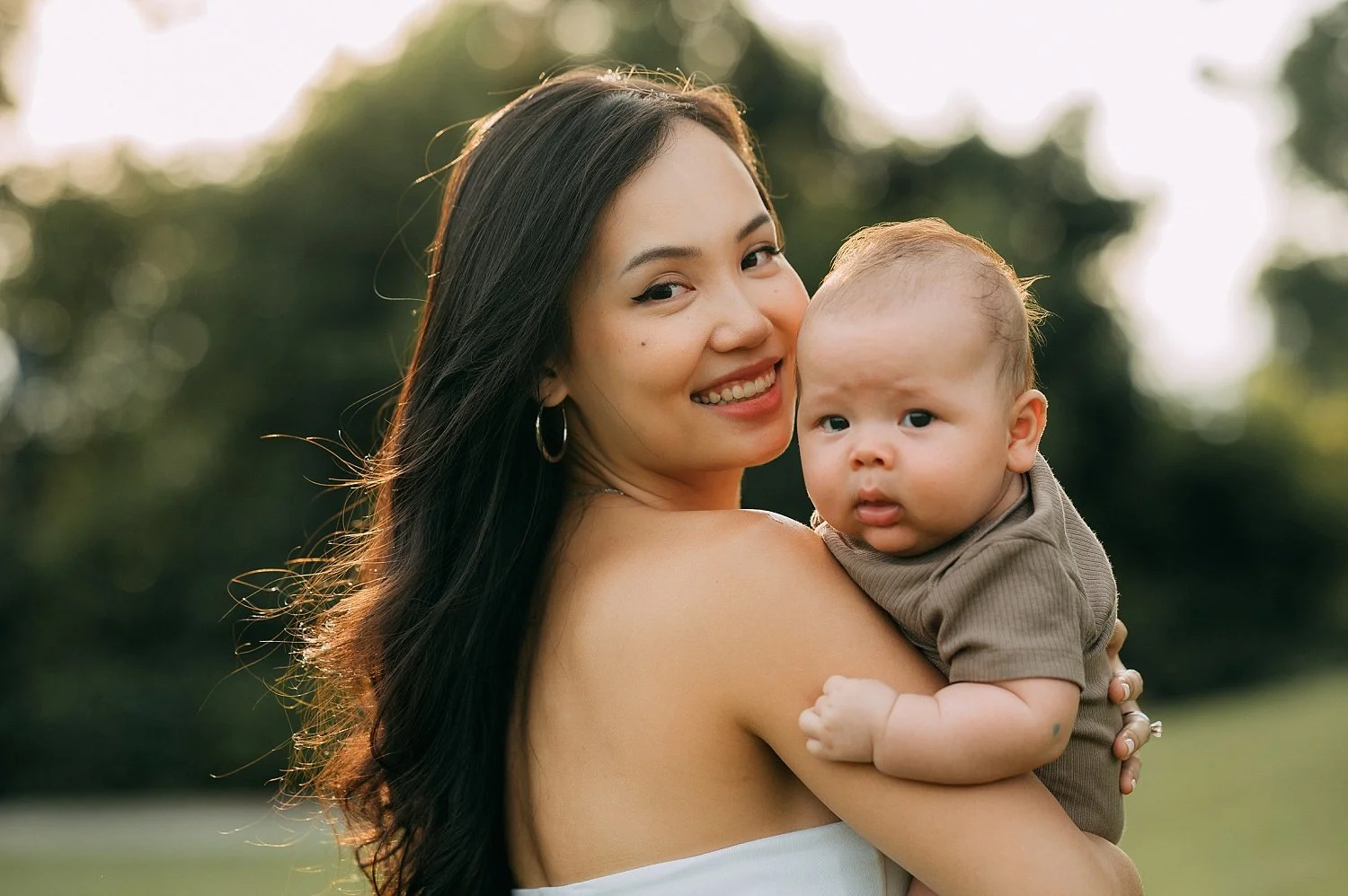 Outdoor Family Shoot at Botanic Gardens Gallop Extension