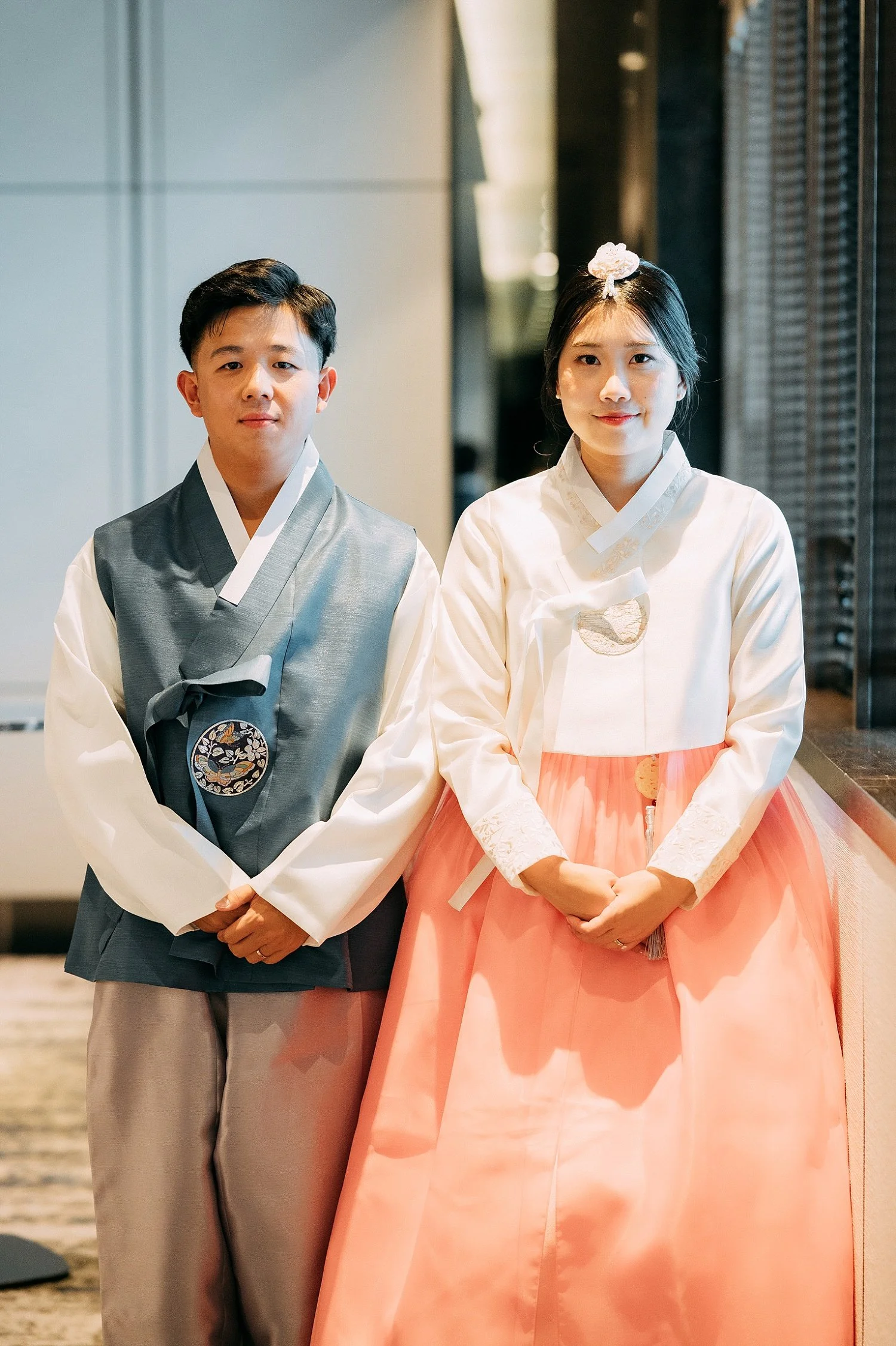 The Korean Hanbok March-In