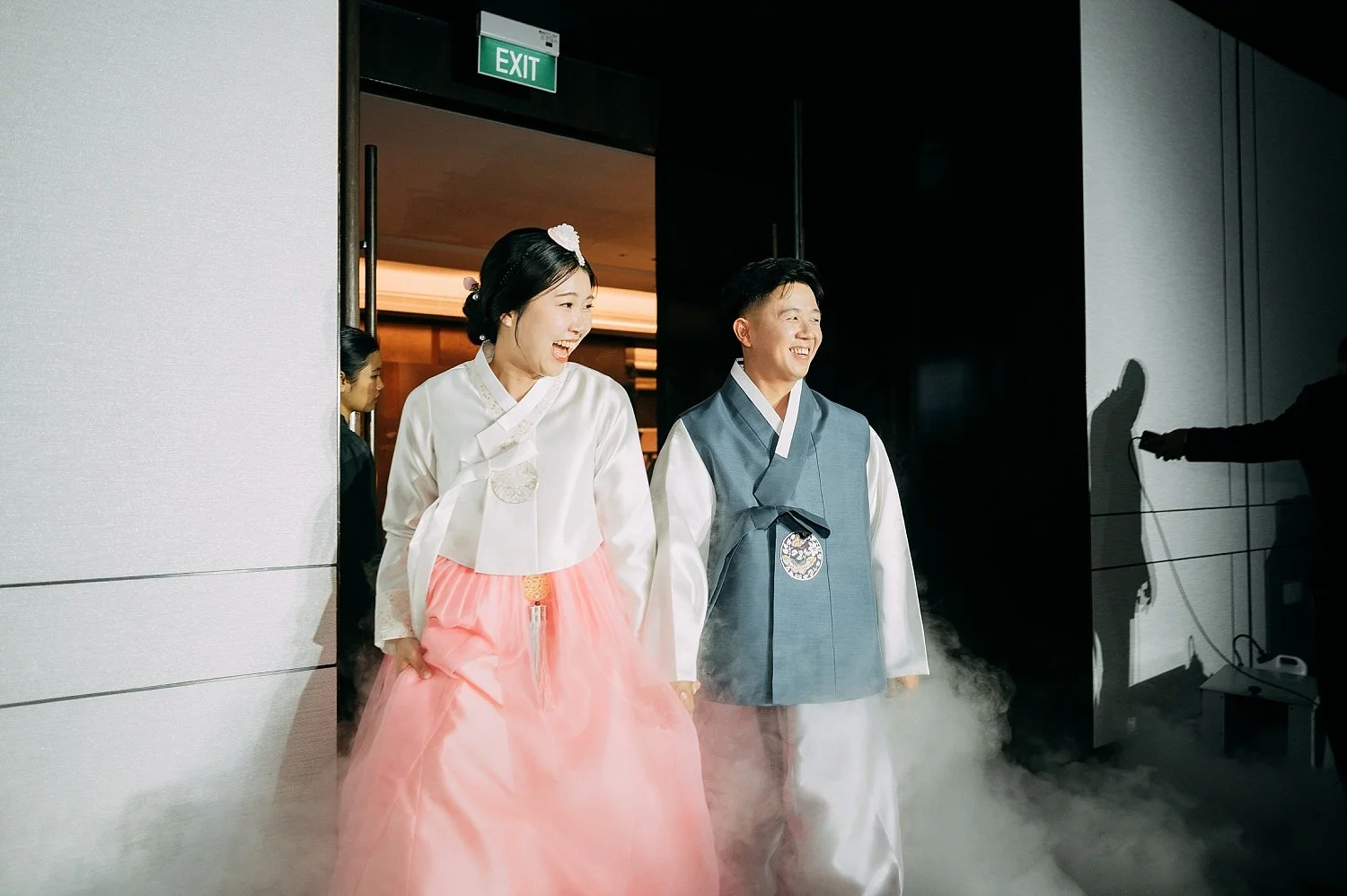 The Korean Hanbok March-In