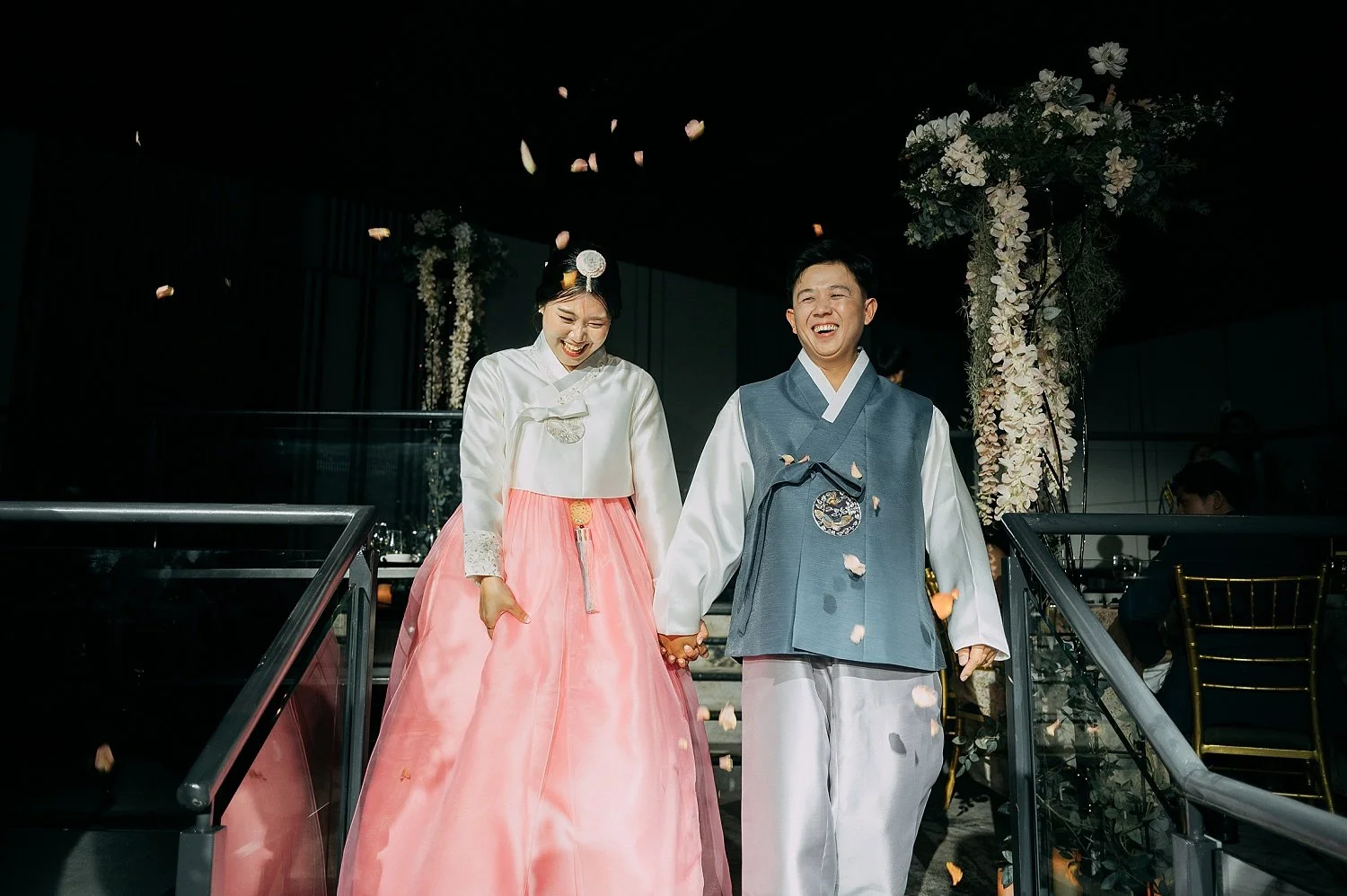 The Korean Hanbok March-In