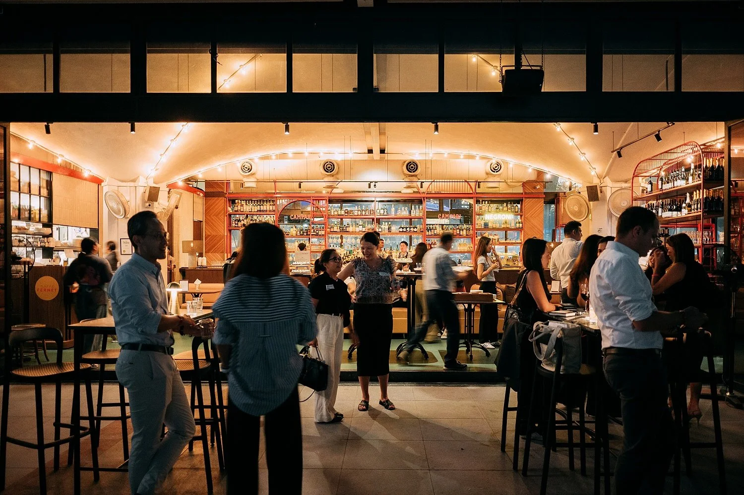 The Venue &amp; Atmosphere (Caffe Fernet)