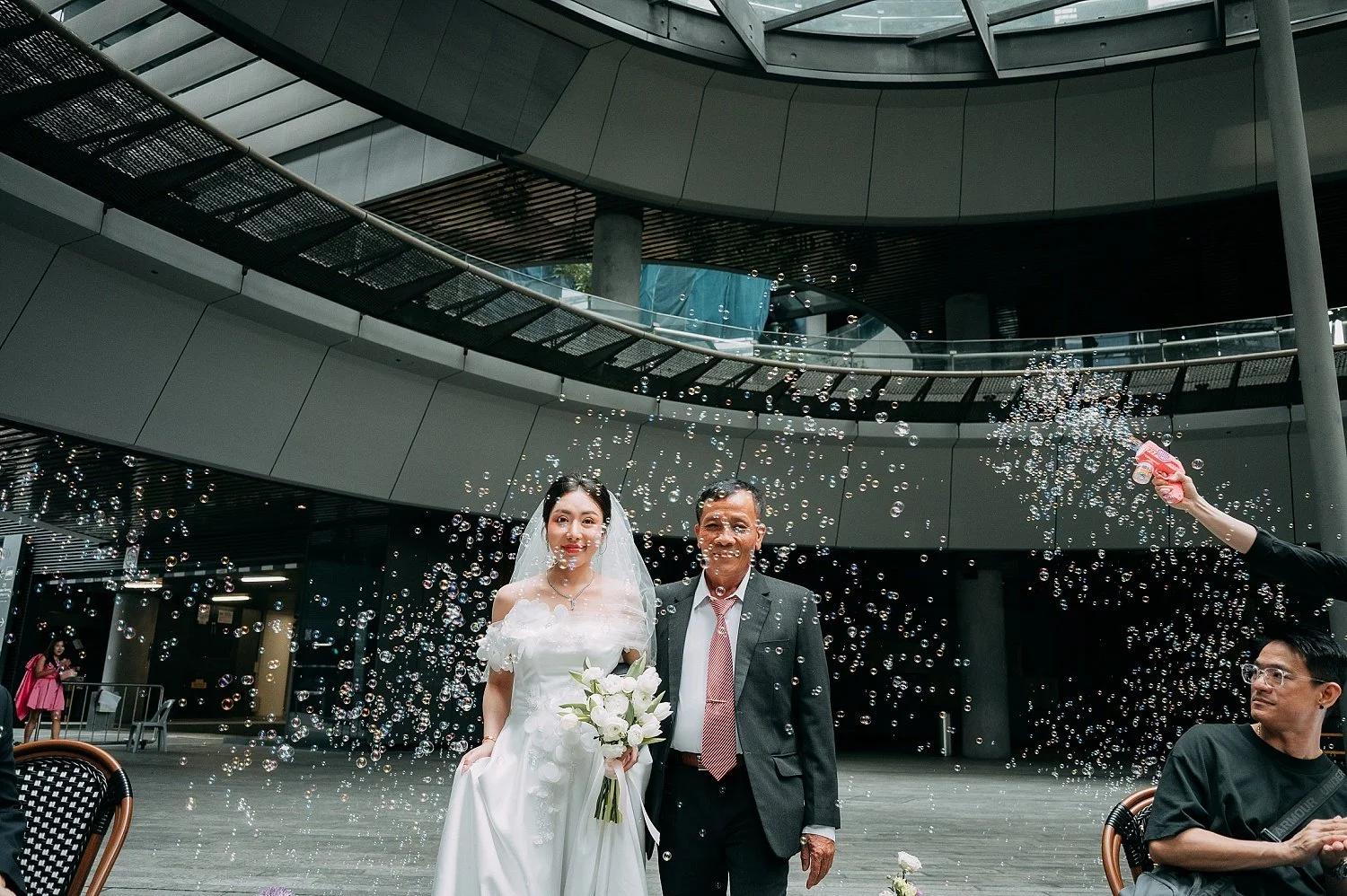 NUDE Seafood (Marina One) Outdoor Solemnisation