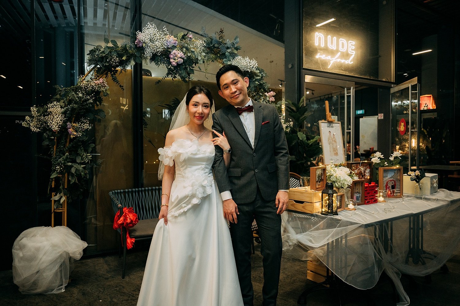 NUDE Seafood (Marina One) Wedding