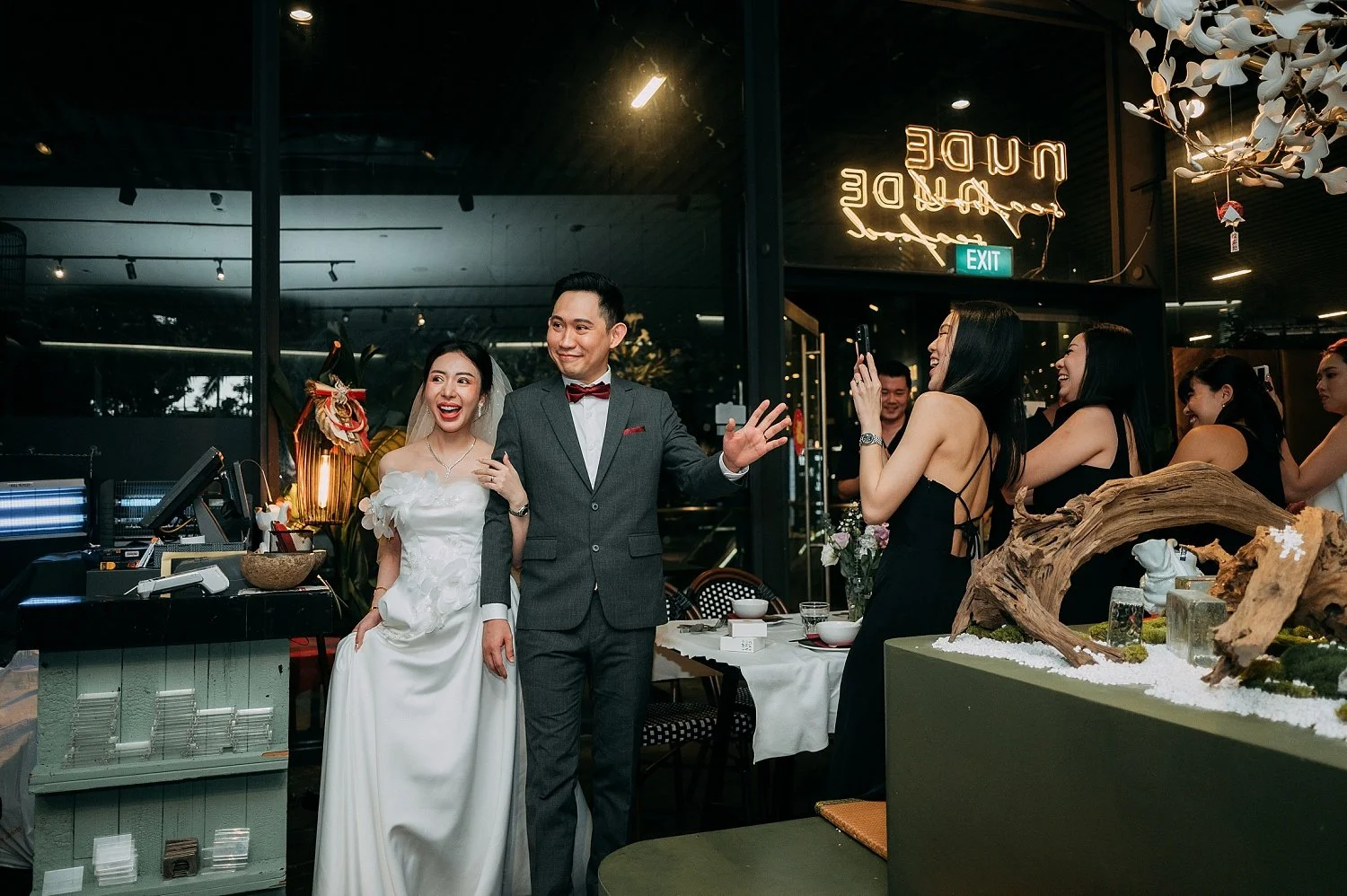 NUDE Seafood (Marina One) Wedding