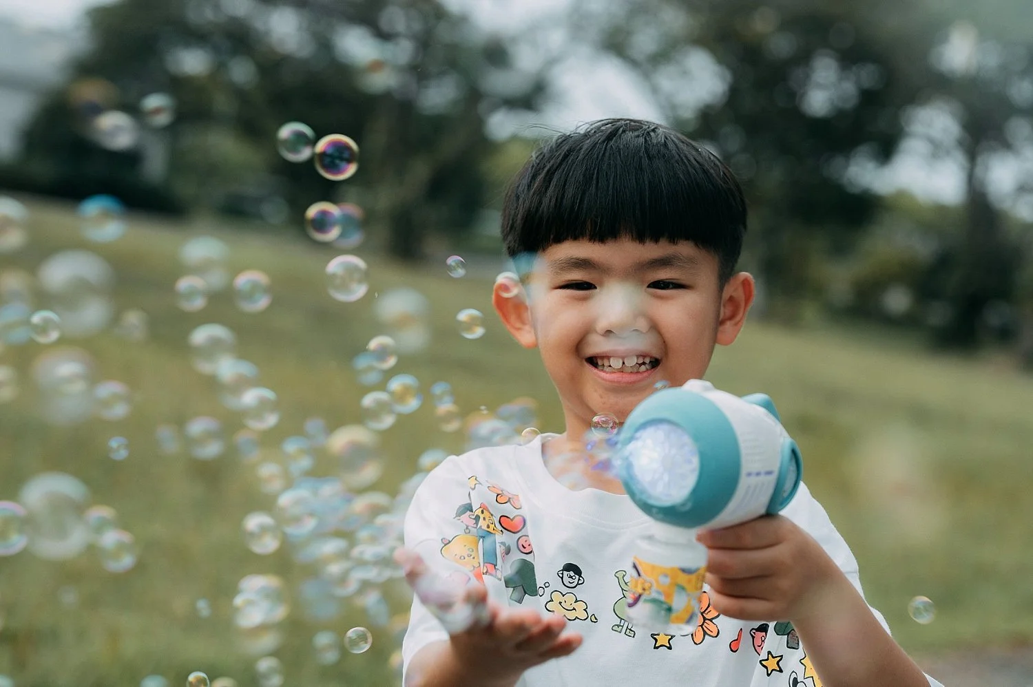 Family Photography session beside Marina Barrage.