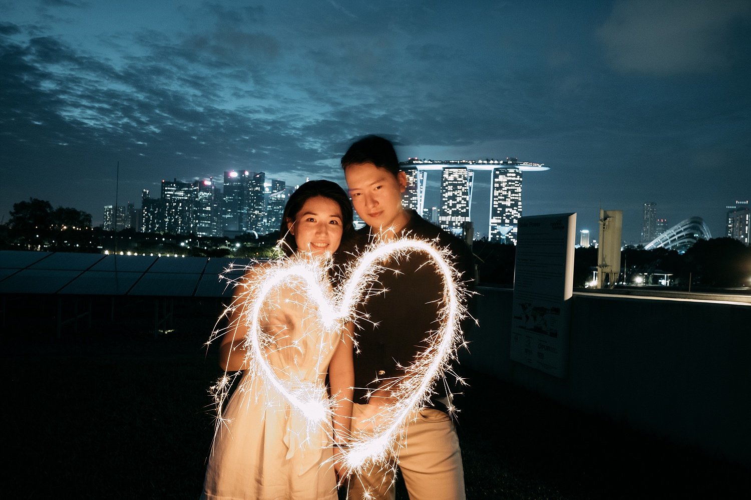 Marina Barrage prewedding