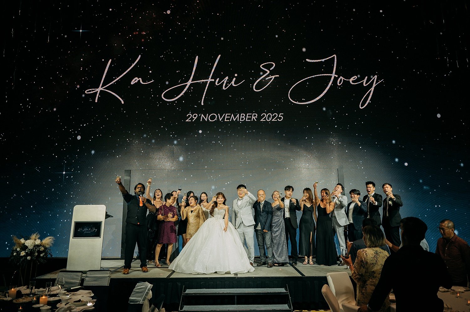 A Vibrant Celebration: JW Marriott Singapore South Beach Wedding Photography