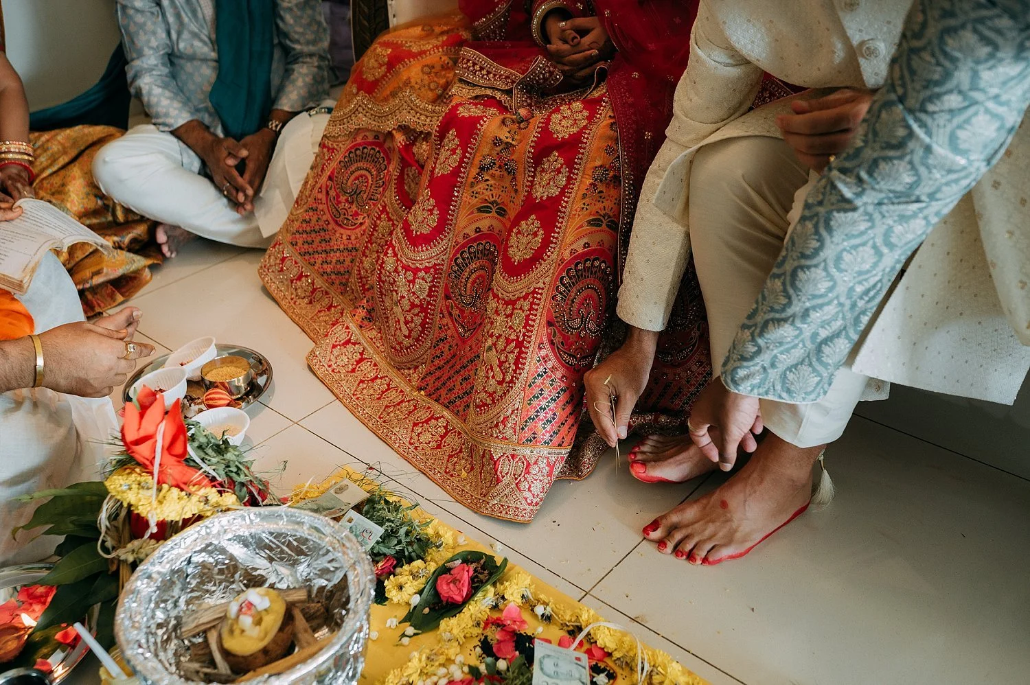 traditional Indian wedding ceremony in Singapore.
