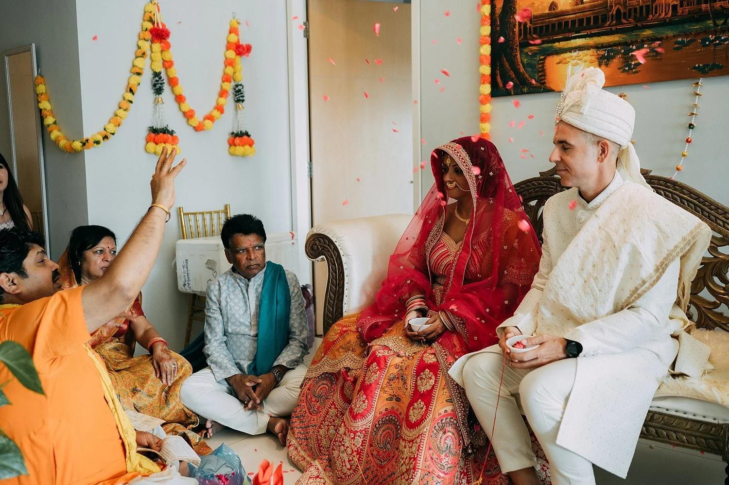 traditional Indian wedding ceremony in Singapore.