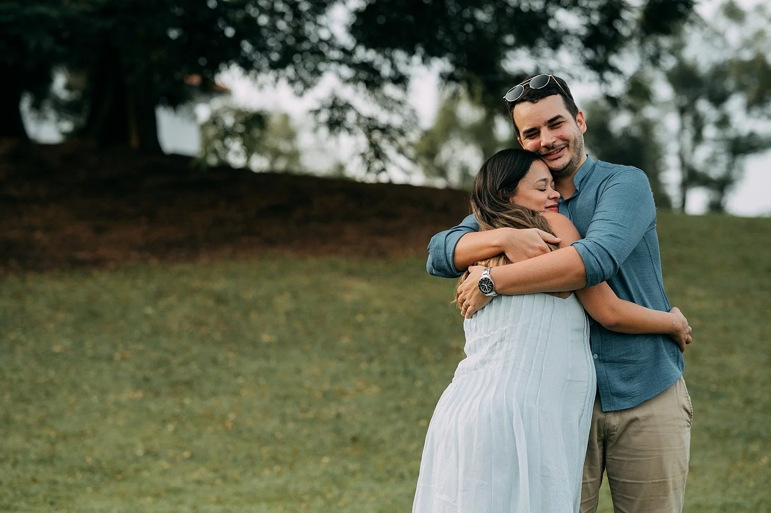 A Relaxed Maternity Photoshoot at the Gallop Extension, Singapore