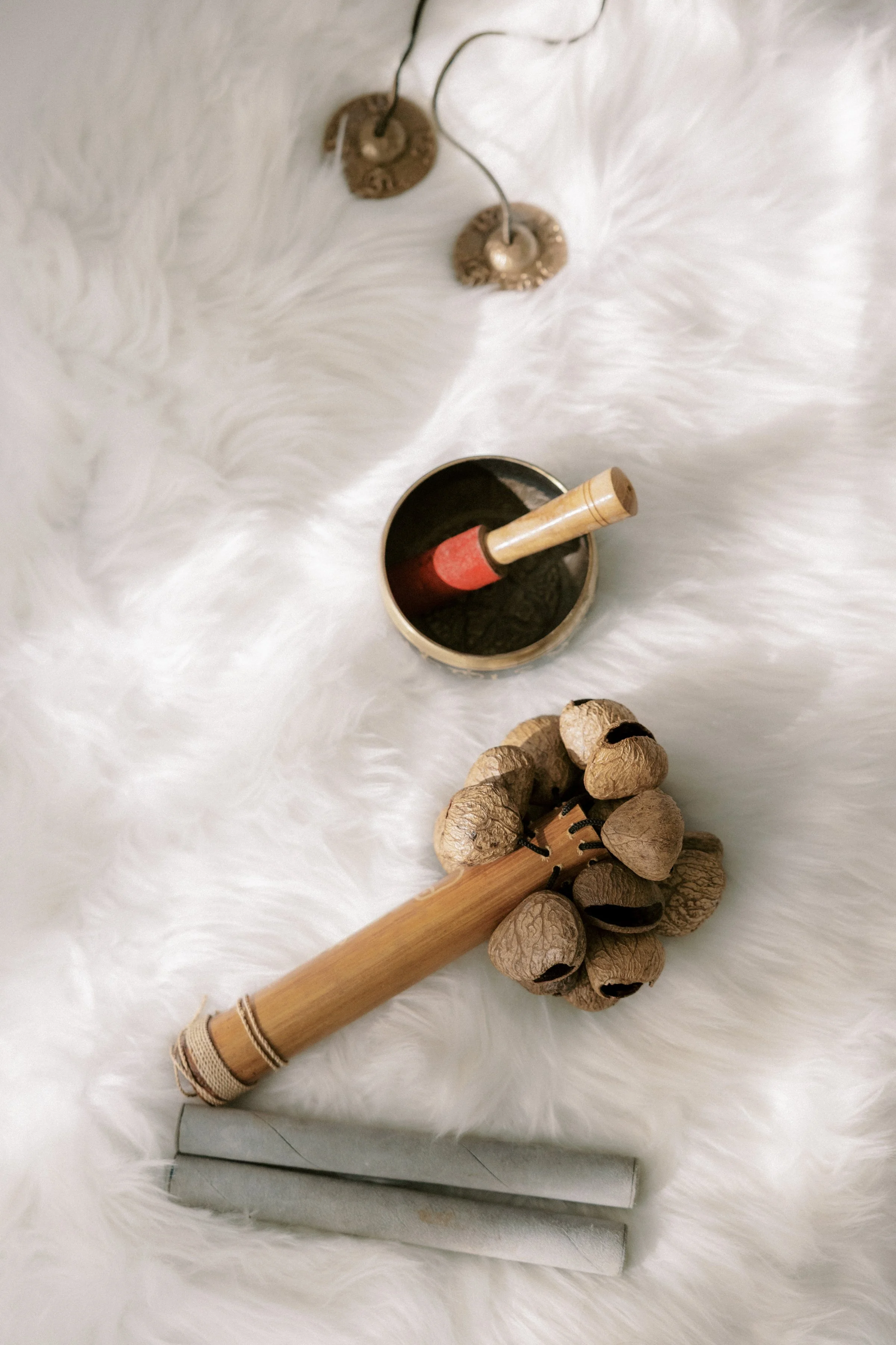 sound bowl and rain maker