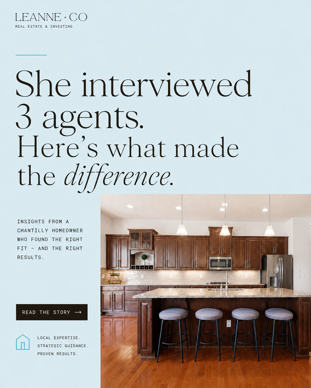 She Interviewed Three Agents Before Choosing Me. Here's What Made the Difference in Her Chantilly Home Sale