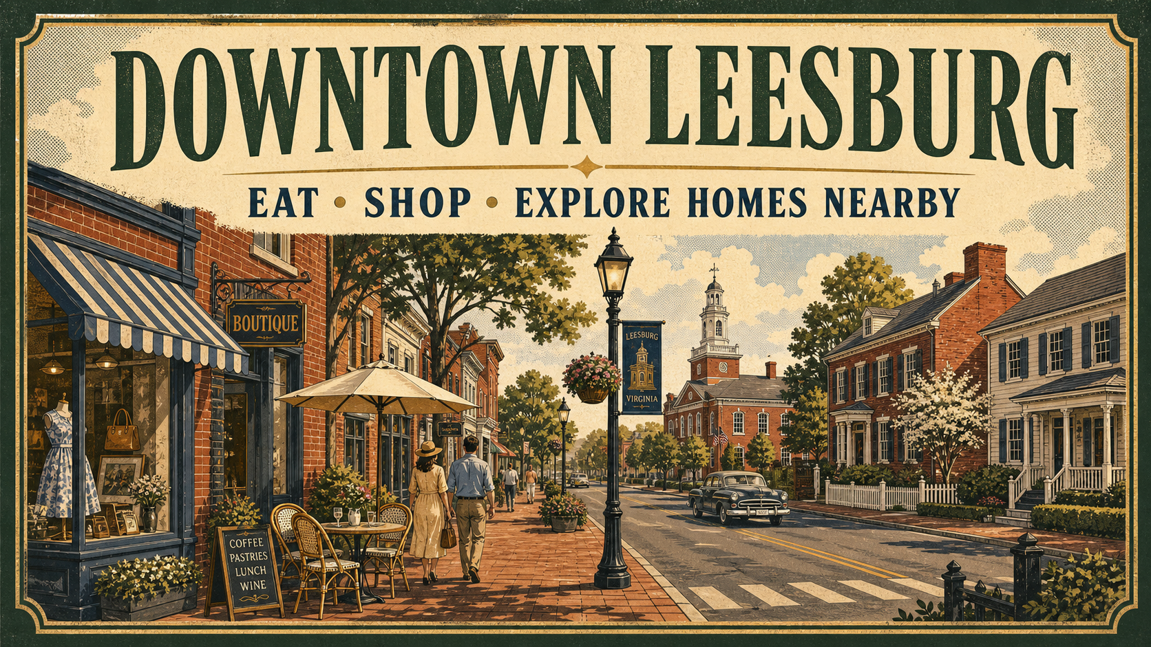 Downtown Leesburg: Where to Eat, Shop, and Explore Homes Nearby