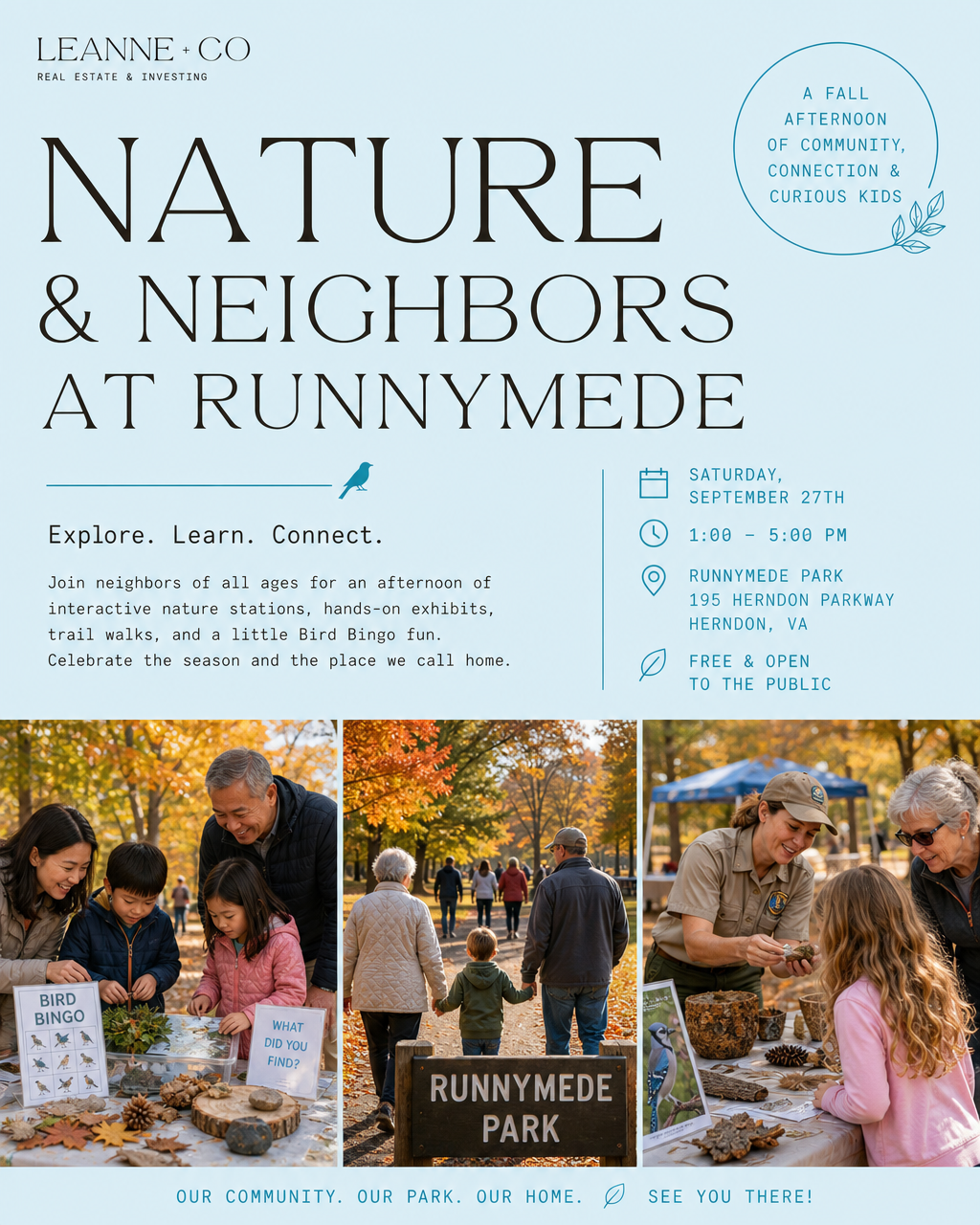 Things to Do in Herndon, VA This September: NatureFest and the Start of My Favorite Season