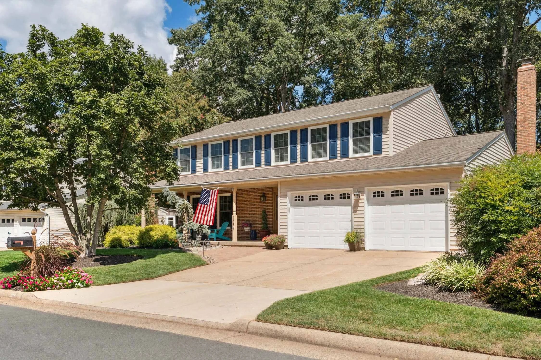 Exterior view of a Northern Virginia home available for buyers and real estate investors