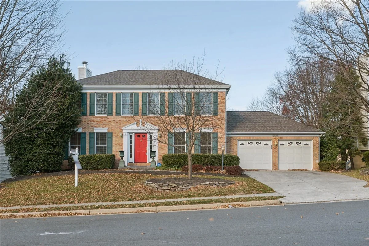 Exterior of a Northern Virginia home with classic residential architecture