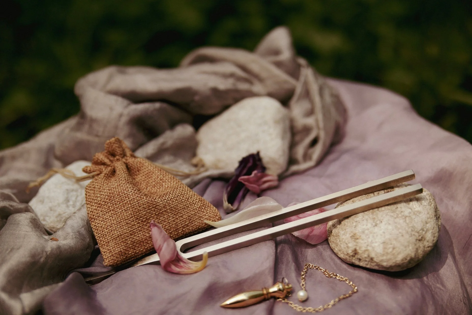 My Acutonics Session: Sound, Healing, and Gold Geometry