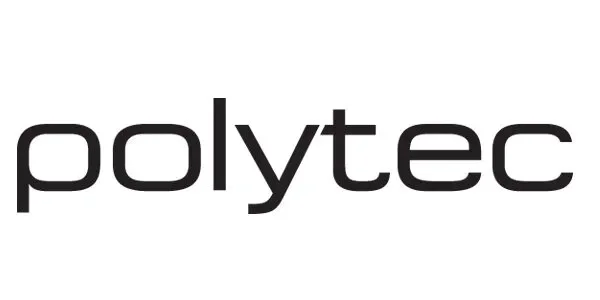 Polytec logo in black text on a white background.