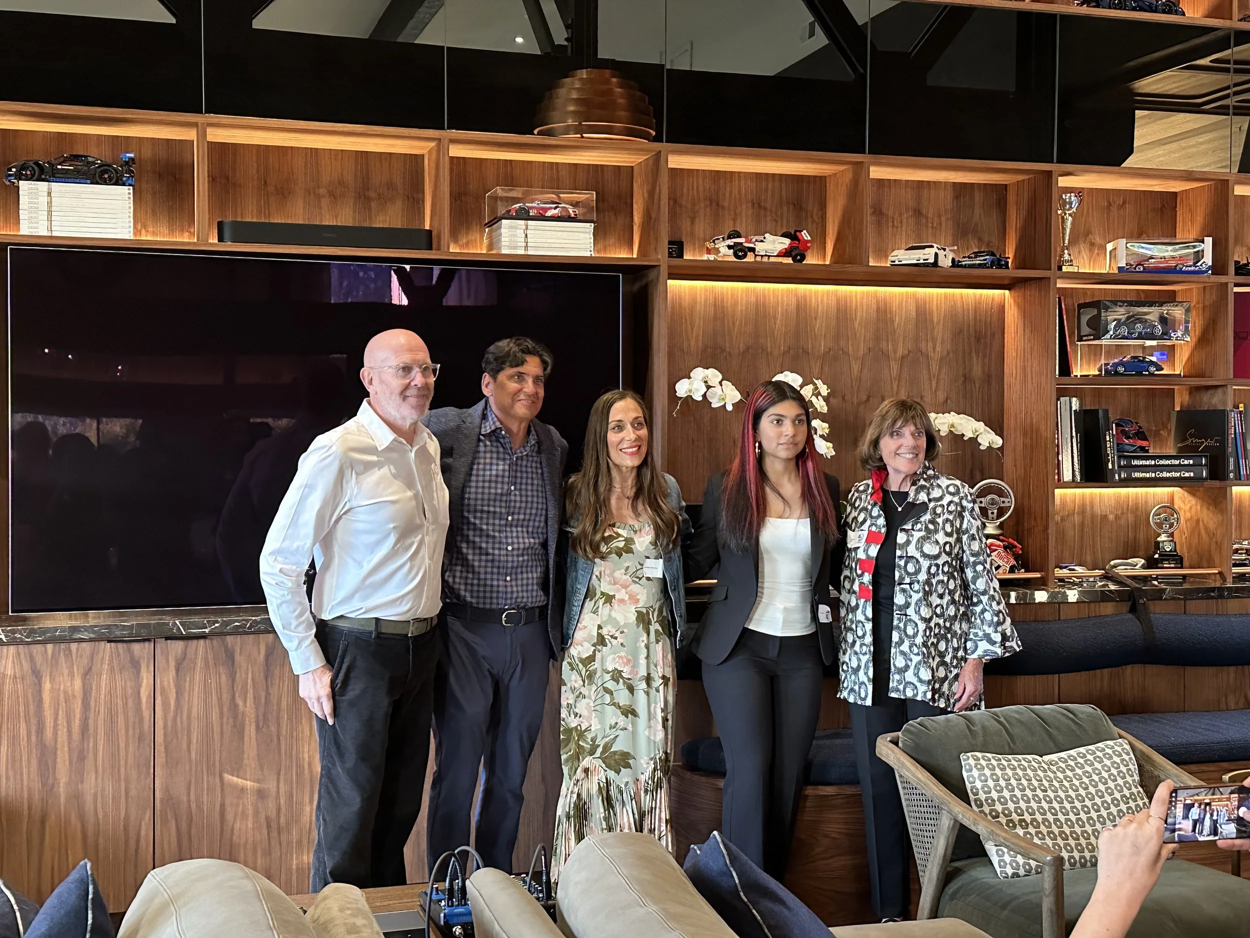 Ana Shares Her Journey at a VIP Reception Benefiting the Della Penna Foundation