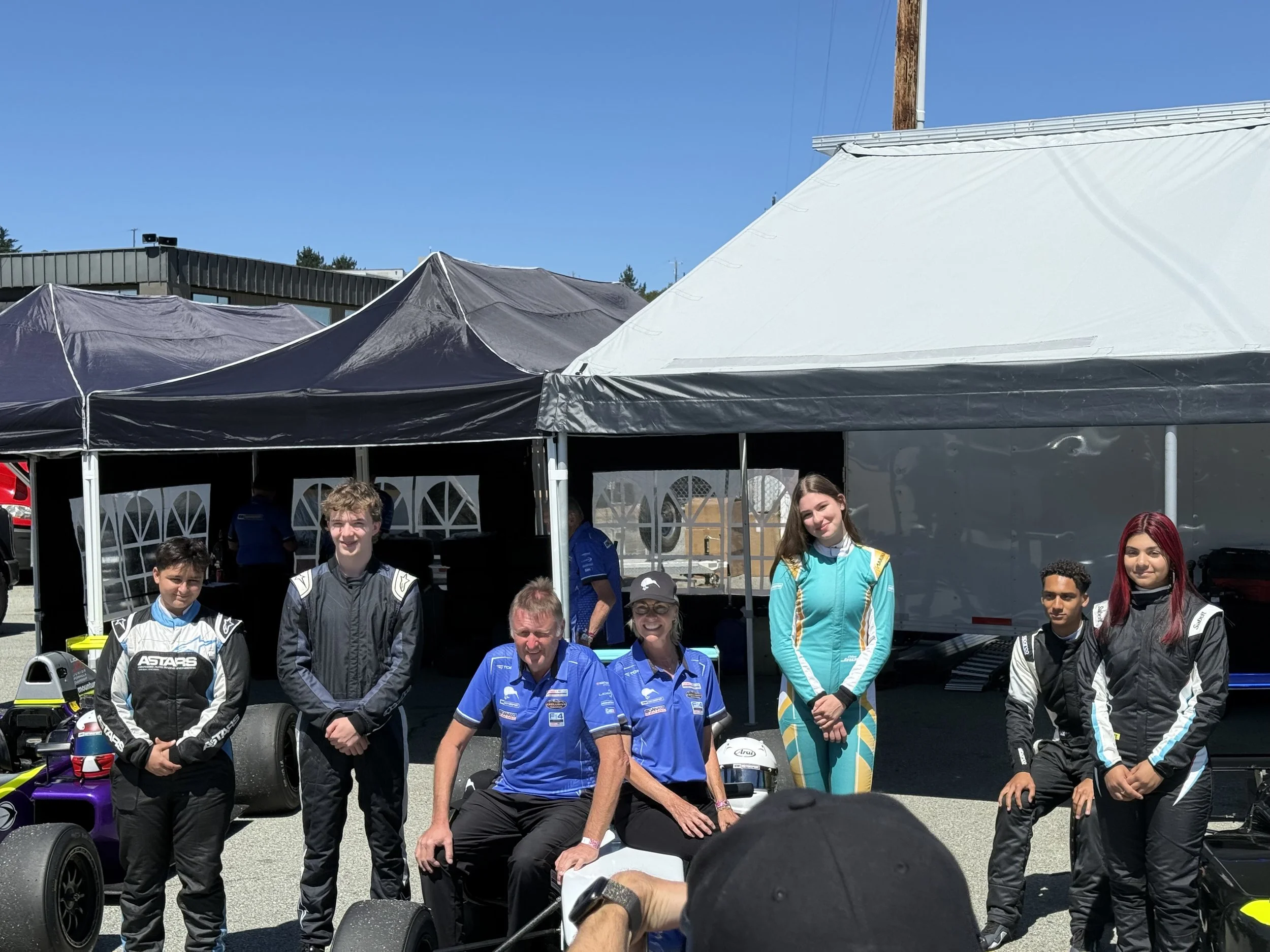 Kiwi Motorsport Scores Six Podiums at Laguna Seca, with Two for Ana Palestro