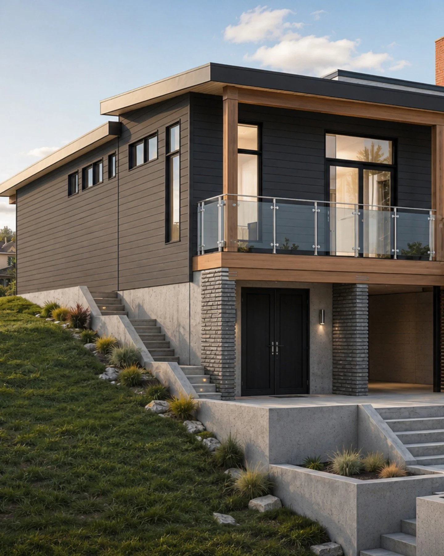 On the shores of Lake Simcoe, our Parsons Ridge project makes the old new again.⁠
⁠
It boasts a new living space, an attached garage and covered outdoor areas for practicality and pleasure. Replete with warm wood accents, this residence is the perfec